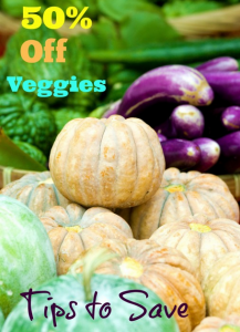 save money on veggies