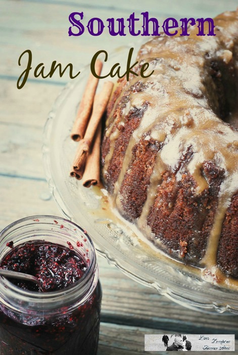 blackberry jam cake