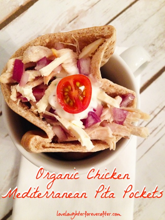 Organic Chicken Mediterranean Pita Pockets Recipe