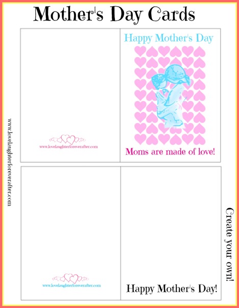 Printable Mother's Day Cards 2