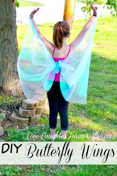 How to Make No-Sew Butterfly Wings