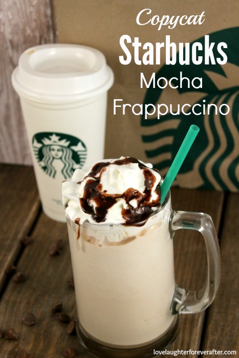 Copycat Starbucks Mocha Frappuccino Recipe