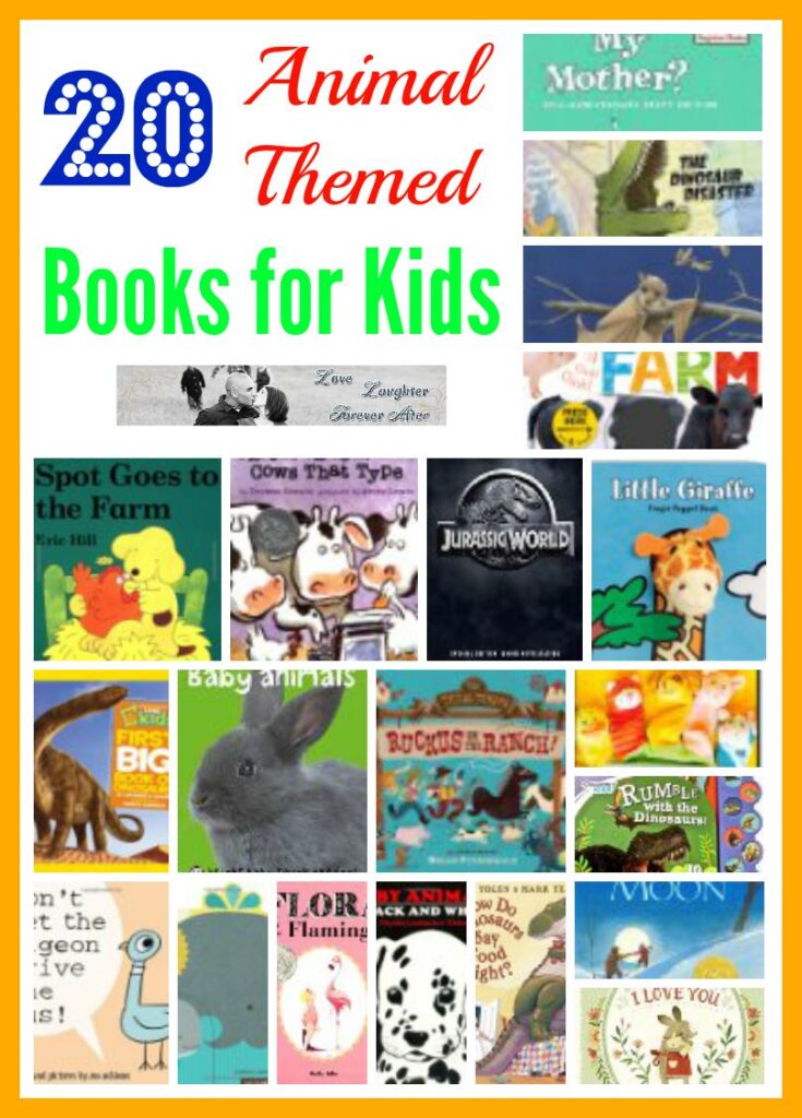 20 Animal Themed Books For Kids