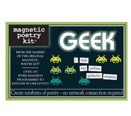 geek magnetic poetry kit