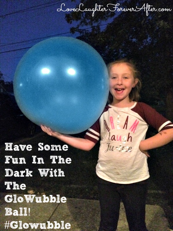 Have Some Fun In The Dark With The GloWubble Ball! #Glowubble