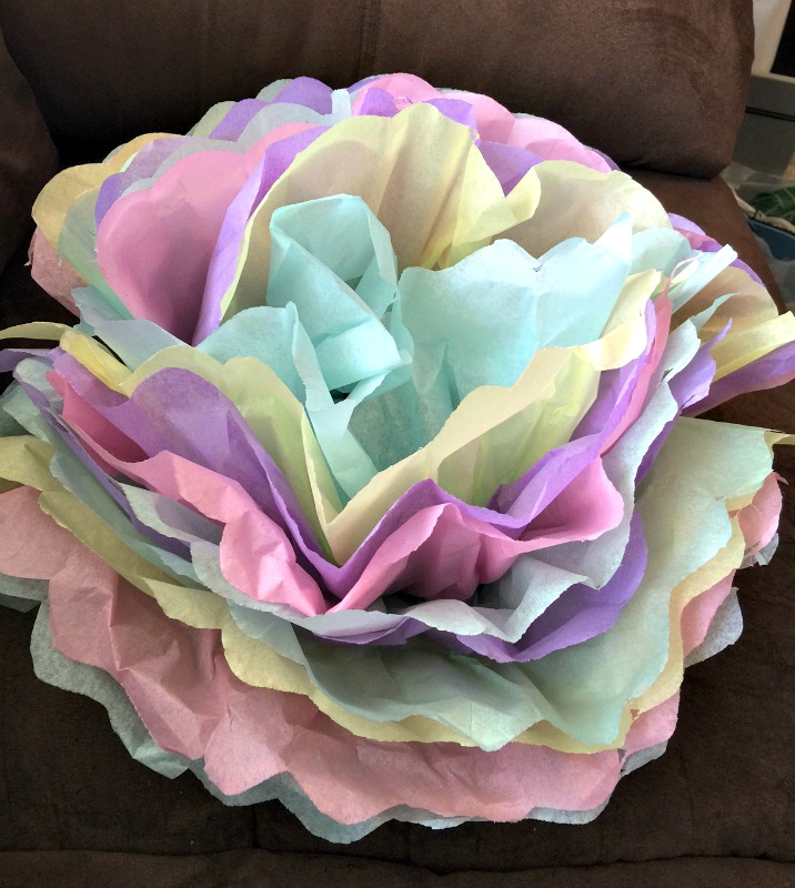 Love Laughter ForeverafterHow To Make Easy Tissue Paper Flowers