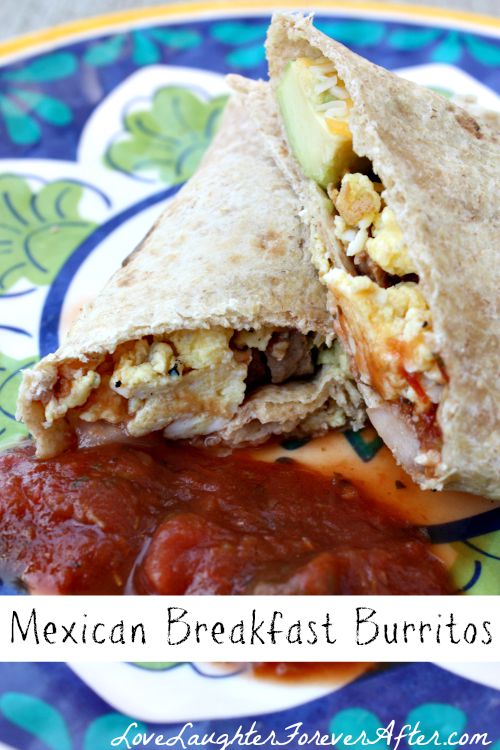 Easy Mexican Breakfast Burritos Recipe - Love, Laughter, Foreverafter